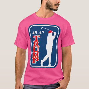 Trump Golf T-Shirt (Blue) Classic