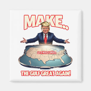 Trump Golf von Amerika Der sonnige Golf von Mexiko Magnet