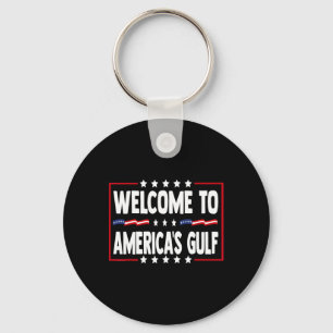 Trump Golf von Amerika Der sonnige Golf von Mexiko Schlüsselanhänger