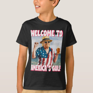 Trump Golf von Amerika Der sonnige Golf von Mexiko T-Shirt