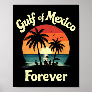 Trump Golf von Mexiko für immer widerstehen Poster