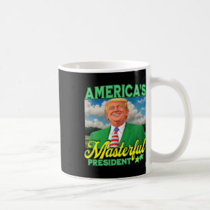 Trump Golfer Amerikas meisterhafte Präsident Men's Kaffeetasse