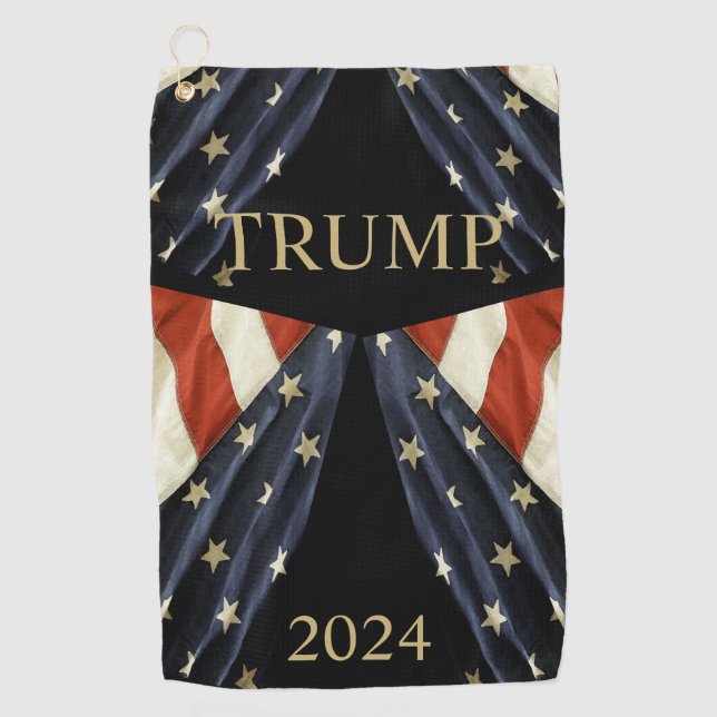 TRUMP GOLFHANDTUCH (Vorderseite)