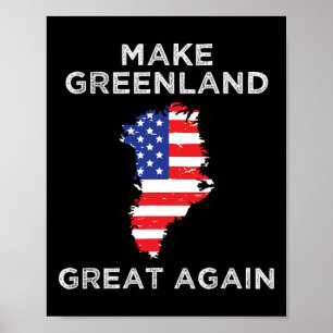 Trump Grönland macht Grönland wieder groß Poster