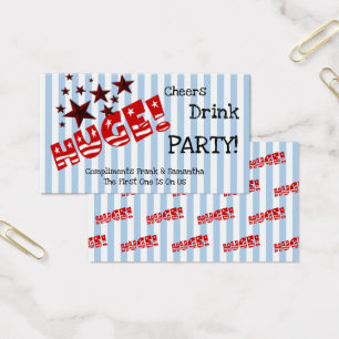 Trump GROS Celebration Party Boire des bons de bil