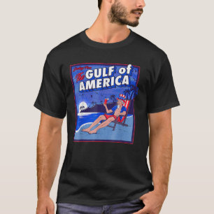 Trump grüßt vom Golf von Amerika Patrio T-Shirt