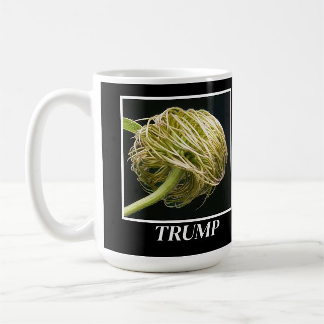 Trump Hair Kaffeetasse (Links)