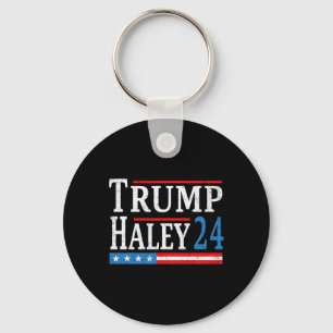 Trump Haley 2024 Präsident Wahl Republikaner Ticke Schlüsselanhänger
