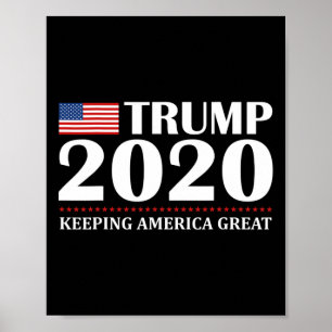 Trump Hält Amerika Großartig- Lustiger Trump  Poster