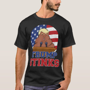 Trump hält Anti Trump fest T-Shirt