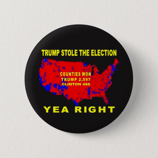 TRUMP HALTE DIE WAHL BUTTON (Vorderseite)