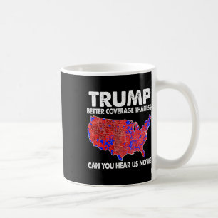 Trump hat bessere Abdeckung als 5g Karte Trump 5g Kaffeetasse