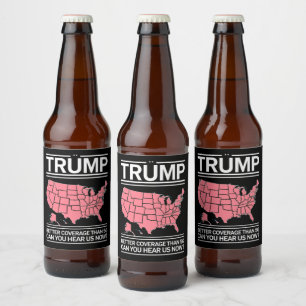 Trump hat bessere Abdeckung als 5G Können Sie uns  Bierflaschenetikett