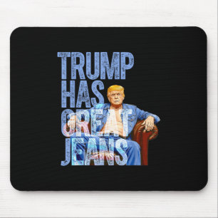Trump hat ein großes jüdisches, lustiges politisch mousepad