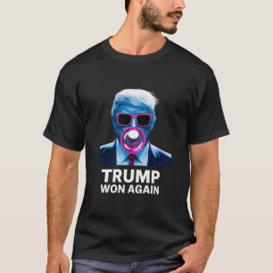 Trump hat erneut die Wahl 2024 zum 47. Präsidenten T-Shirt