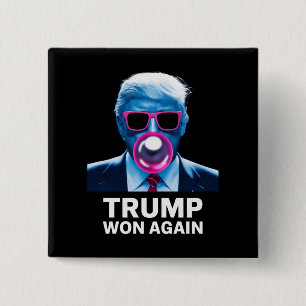 Trump hat erneut die Wahl 2024 zum Präsidenten gew Button