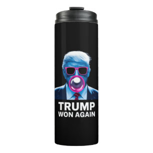 Trump hat erneut die Wahl zum 47. Präsidenten 2024 Thermosbecher