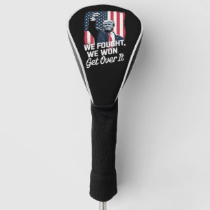 Trump hat gewonnen, akzeptiere es, Trump-Sieg 47. Golf Headcover