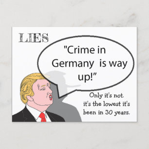 Trump hat "Postcard Souvenir" gesagt Postkarte