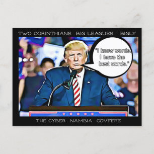 Trump hat "Postcard Souvenir" gesagt Postkarte