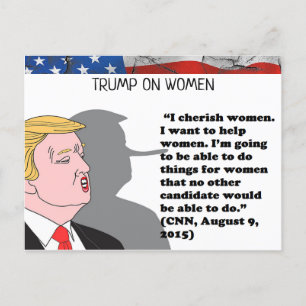 Trump hat "Postcard Souvenir" gesagt Postkarte
