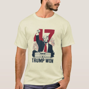 Trump hat wieder die Präsidentschaftswahl 2024 gew T-Shirt