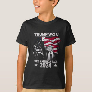 Trump hat wieder gesiegt, Amerika zurückholen 2024 T-Shirt