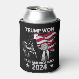 Trump hat wieder gewonnen, Amerika zurückerobern 2 Dosenkühler