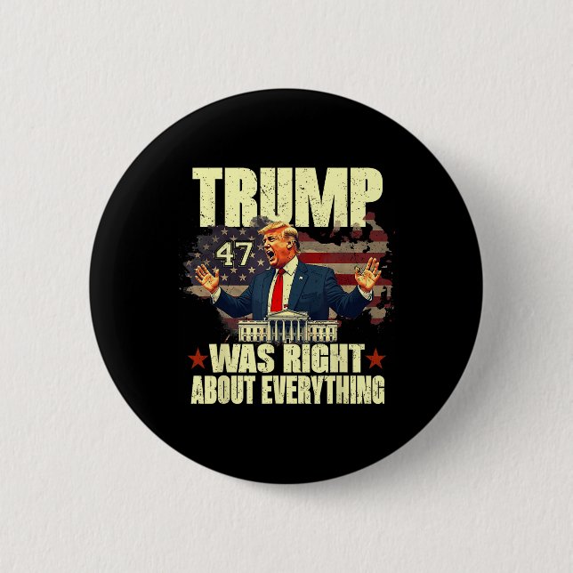 Trump hatte in allem recht  button (Vorderseite)