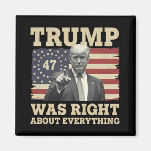 Trump hatte in allem recht USA Amerika Magnet