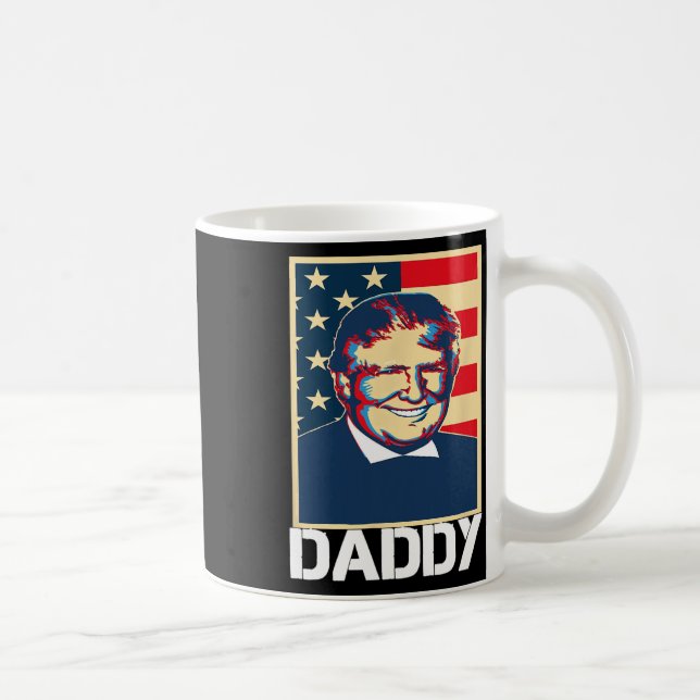 Trump Hawks Daddy  Kaffeetasse (Rechts)
