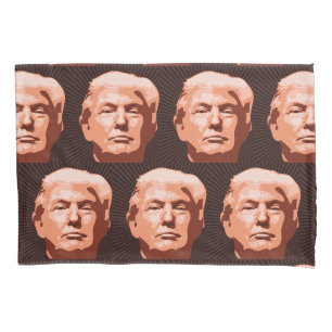 TRUMP HEADS FUNNY PILLOWCASES KISSENBEZUG