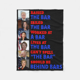 Trump hob die Bar Harris Versagte die Bar Fleecedecke