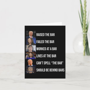Trump hob die Bar Versagt Bar Karte