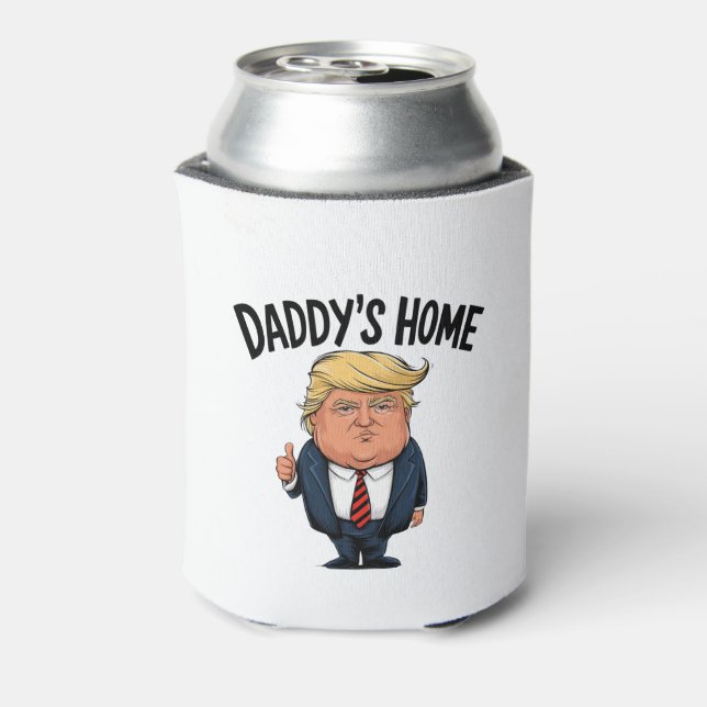 Trump holt Amerika auf Daddys Zuhause zurück Dosenkühler (Kanne Rückseite)