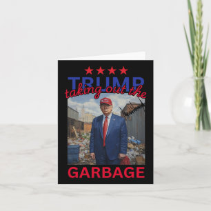 Trump holt den Garbyge 2024 aus, der lustige Trump Karte