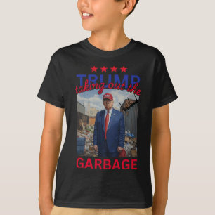Trump holt den Garbyge 2024 aus, der lustige Trump T-Shirt