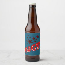 Trump HUGE Party Celebration Beer Bottle Labels