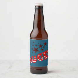 Trump HUGE Party Celebration Beer Bottle Labels Bierflaschenetikett