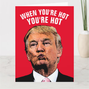 TRUMP I LIEBE IHNEN GIGANTISCHE GREETKARTEN KARTE