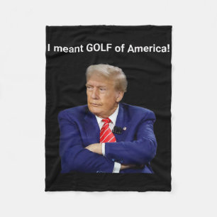 Trump, ich meinte Golf von Amerika! Fleecedecke