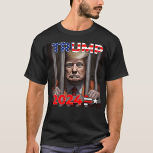 Trump im Gefängnis 2024 (Trump der Kriminelle) T-Shirt