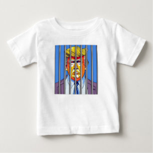 Trump im Gefängnis Baby Fine Jersey-T - Shirt
