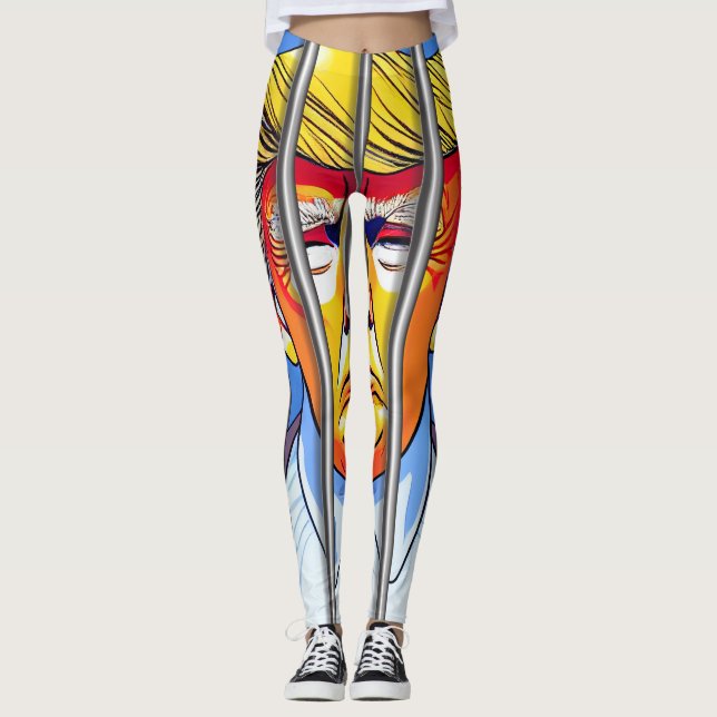 Trump im Gefängnis - Leggings (Vorderseite)