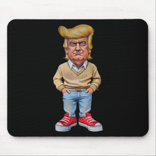 Trump I'm Just A Chill Typ Funny 2024 Chill Typ M Mousepad