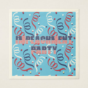 Trump Impeachment Party Serviette