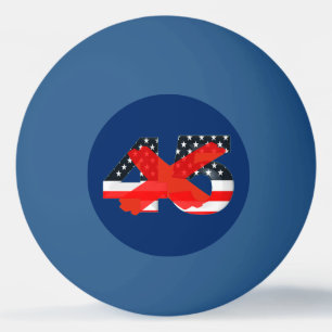 Trump Impeachment Party Tischtennisball