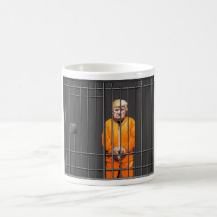 Trump in der klassischen Tasse im Gefängnis, 11 oz