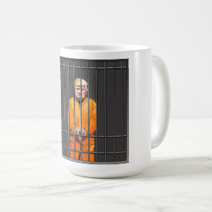 Trump in der klassischen Tasse im Gefängnis, 15 oz