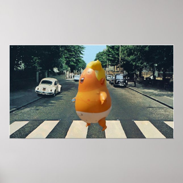 Trump in London Poster (Vorne)